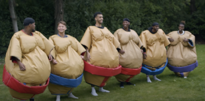 Niko Omilana, Chunkz, Sharky & More Go Head To Head In The 'Ultimate YouTuber Sumo Challenge;