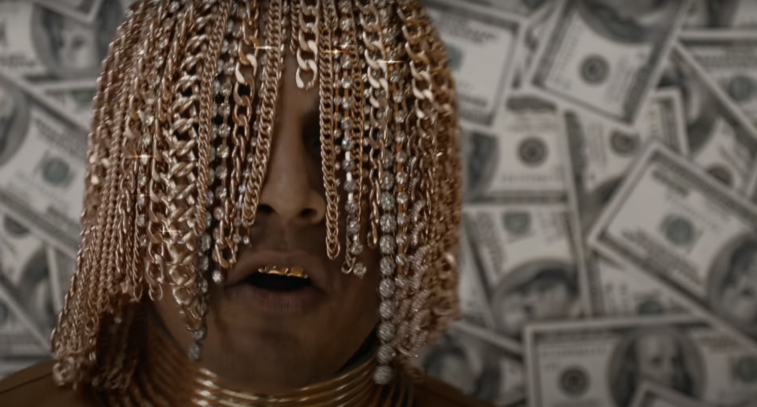 Rapper gets gold chains implanted into his scalp GRM Daily