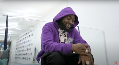 Watch Davido go Shopping for Sneakers at Kick Game