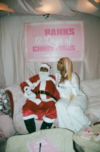 Check out what went down at Ms Banks' Amazon Music Christmas Party