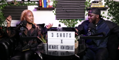 Henrie Kwushue Joins '3 Shots Of Tequila' Podcast On Latest Episode