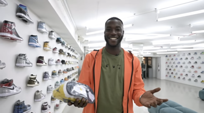 Watch Harry Pinero Go 'Shopping For Sneakers' At Kick Game