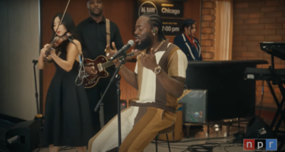 Adekunle Gold Steps Up For NPR Tiny Desk Concert