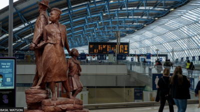 National Windrush Monument Unveiled At Waterloo Station