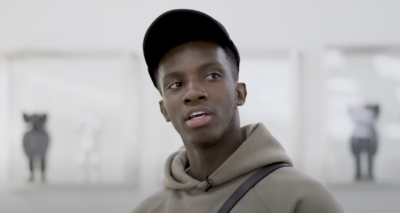 Arsenal's Eddie Nketiah Goes 'Shopping For Sneakers' At Kick Game