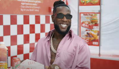 Watch Burna Boy Go For A Hilarious 'Chicken Shop Date' With Amelia