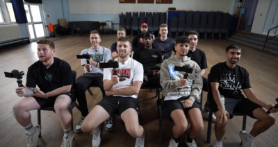 Sidemen & Jme play hide & seek in their old school in jokes new video