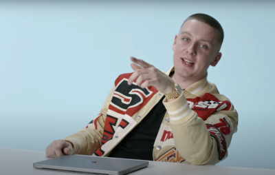 Aitch responds to fans on the internet in jokes new video