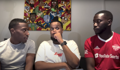Chunkz, Filly & Harry Pinero react to the Sidemen charity match in jokes new video