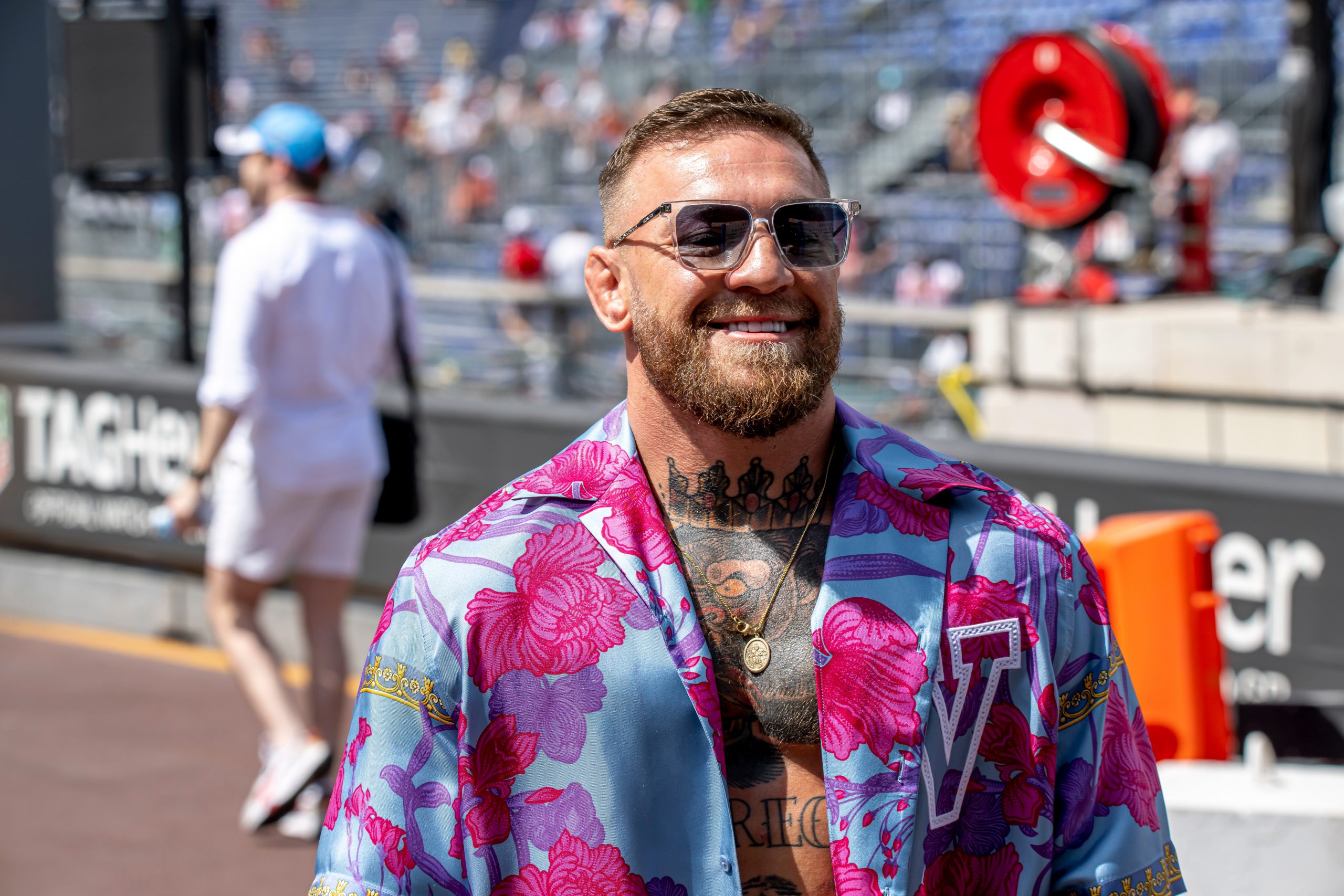 SPOTTED: Two Looks From Conor McGregor – Louis Vuitton Shirt And