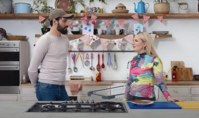 Rylan Clarke joins for jokes new 'Amelia's Cooking Show' episode