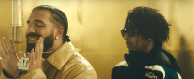 Drake & 21 Savage Drop Cold Colors inspired visuals for 