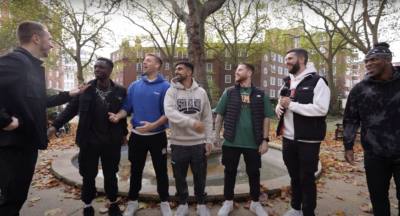 The Sidemen eat the alphabet in jokes new video