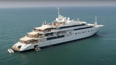Watch the Sidemen play hide & seek on a $100 million yacht