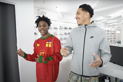 Watch IShowSpeed go Sneaker Shopping at Kick Game