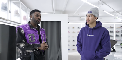 Jason Derulo heads to Kick Game for some 'Sneaker Shopping'