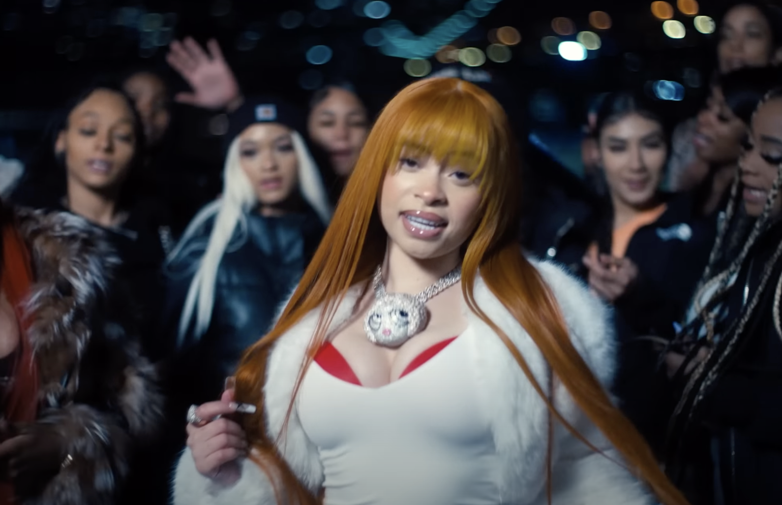 Ice Spice gets things lit in new visuals for 