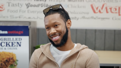 Fumez The Engineer joins Amelia for a 'Chicken Shop Date'