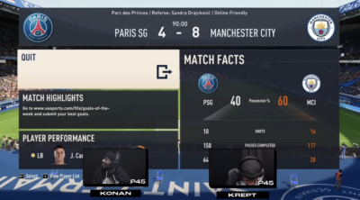 Krept & Konan face off in hilarious game of FIFA 23