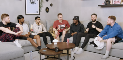 Sidemen go head to head in an eating contest in all-new video