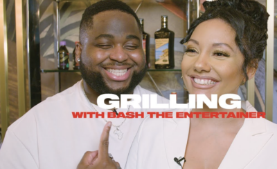 Watch Bash The Entertainer go on a jokes date with Chian in new 'Grilling' episode