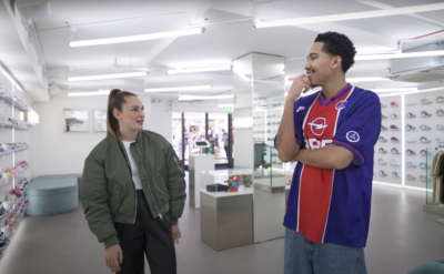 Watch Lioness Ella Toone go 'Shopping For Sneakers' at Kick Game