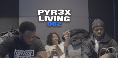 Digga D lets the cameras in for episode 2 of 'PYR3X LIVING'