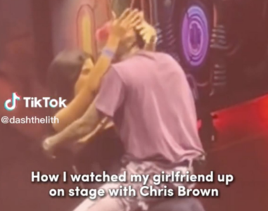 London man breaks up with girlfriend after Chris Brown gives her lap dance