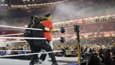Watch Niko Omilana break into a WWE match in new 'The Biggest Menace'