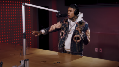 NLE Choppa raps over Dave, Tion Wayne & Russ Millions on 'Fire In The Booth'