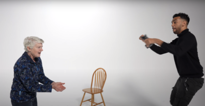 Watch Niko Omilana pretend to be a director & do hilarious improv in new upload