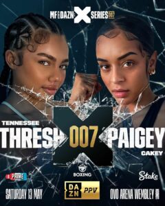 Tennessee Thresh & Paigey Cakey announce boxing fight on this date