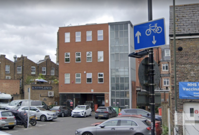 This South London stairwell is being sold as a property for 5 figures
