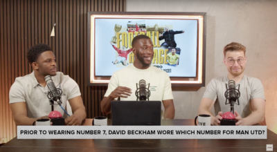 Harry Pinero debuts new football quiz show 'Culture Heritage' ft. James Allcott & Culture Cams