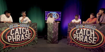 Beta Squad play 'Catchphrase' in brand-new video