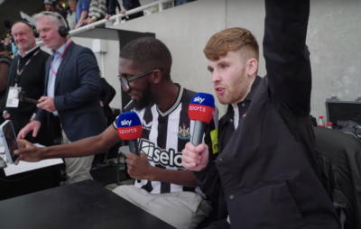 Watch Specs Gonzalez, Stephen Tries & WillNE head to St James Park in jokes 'SCENES' episode