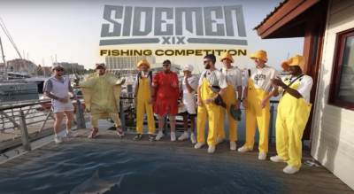 Watch Sidemen take part in a drunk fishing battle