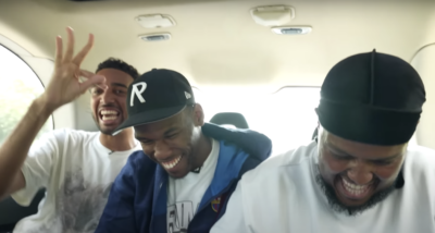 Watch Beta Squad race across the country in taxis in jokes new video