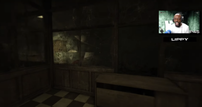 Lippy plays horror survival game 'Outlast 2' in jokes stream with P45