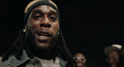 Burna Boy reps for the 