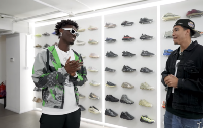 Watch Yves Bissouma go 'Shopping For Sneakers' with Kick Game
