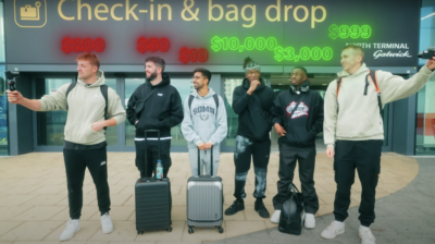 Sidemen face off with a cheap vs expensive flight challenge