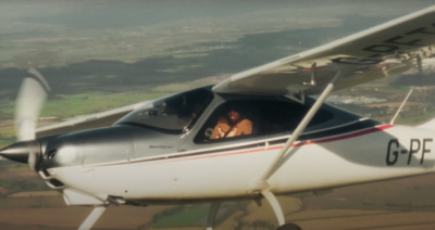 Mr Asap flyes a plane for his latest release 