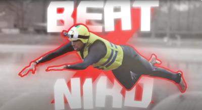 AJ Shabeel tries to beat Niko at the extreme total wipeout challenge