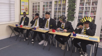 Watch Niko, Chunkz, Harry Pinero & more go back to school in jokes NDL video