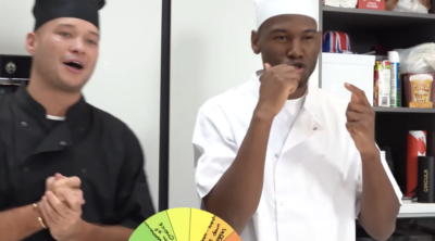 Watch Johnny Carey & King Kenny face off in a cooking forfeit challenge