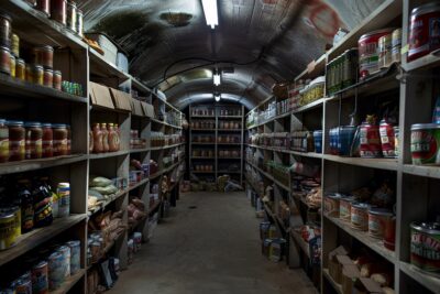 UK government urge public to stock up on 3 days worth of tinned food & water