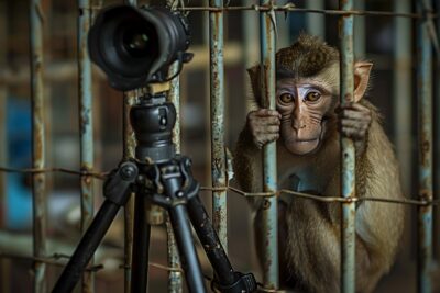Woman pleads guilty to participation in baby monkey torture group