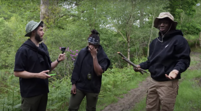 Sidemen attempt to survive 24 hours in the forest