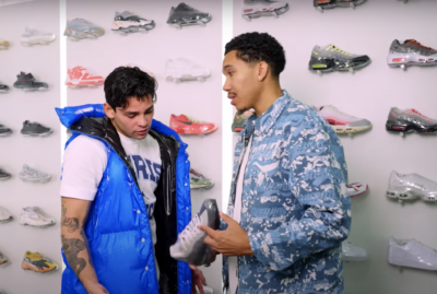 Ryan Garcia goes 'Shopping For Sneakers' with Kick Game